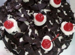 Foto resep Blackforest (base cake Brownies kukus Ny. Liem)