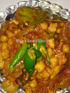Foto resep Kikil tempe pedas manis