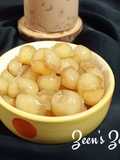 White Tapioca Pearls or Boba Balls