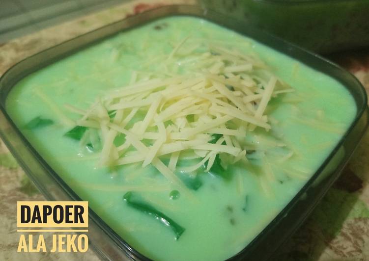 Cara meramu Buko Pandan Ala Jeko  yang Sedap