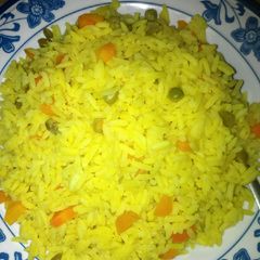 A picture of Veggie curried Rice.
