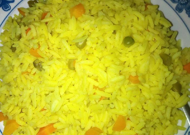 Steps to Prepare Super Quick Homemade Veggie curried Rice Cooking Basics for Newbies