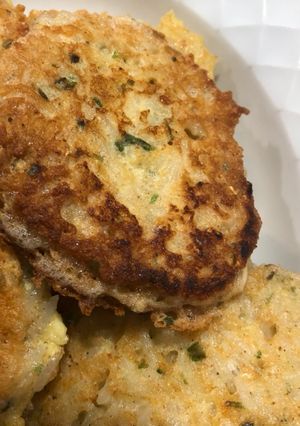 Una foto de Croquetas de arroz 🍚