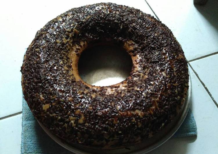 Bolu pisang coklat lembut