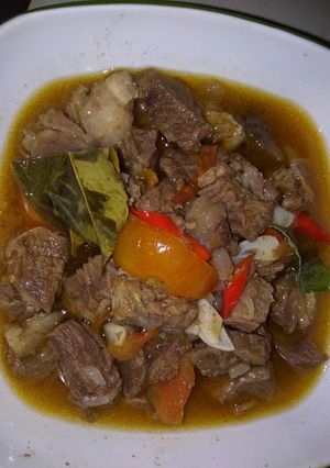 Foto resep Goreng asem daging sapi