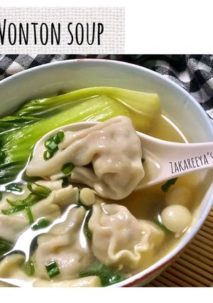 Foto resep Wonton soup rumahan