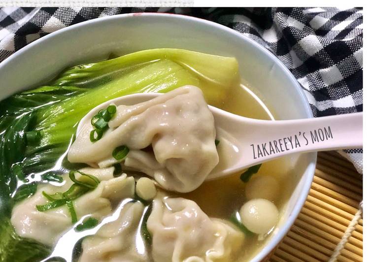 Resep Wonton Soup Rumahan Oleh Ummu Zakareeya Cookpad
