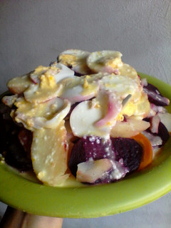 Una foto de Ensalada rusa al estilo zuliano