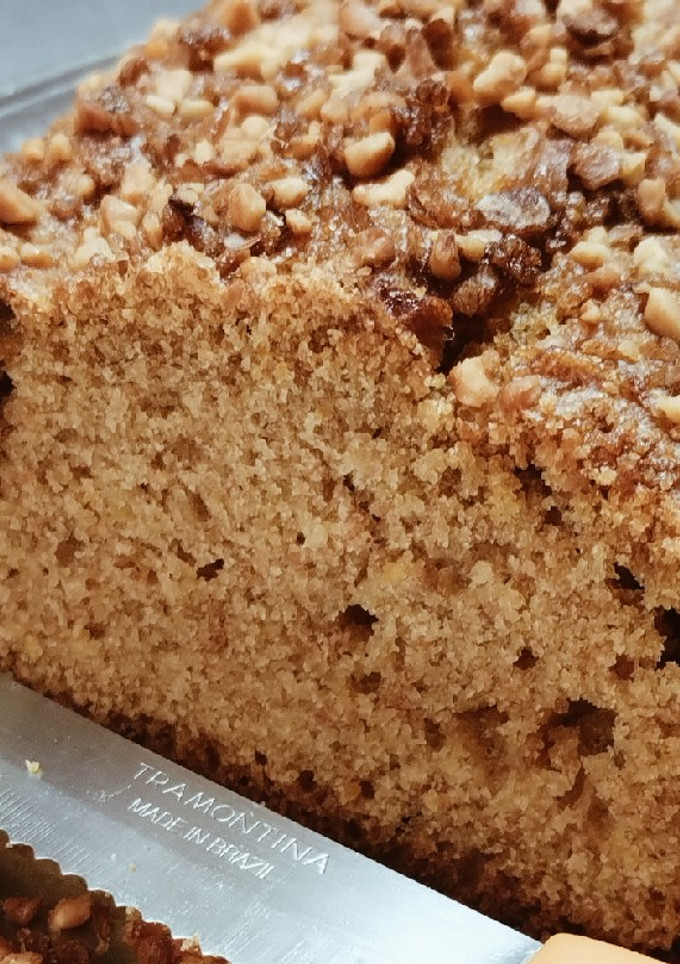 Una foto de Budín de naranja sin huevo 🧡🍊