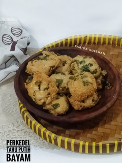 Foto resep Perkedel Tahu Putih Bayam