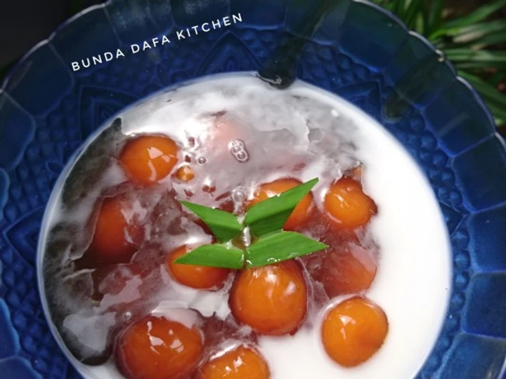 Langkah Mudah untuk Membikin Resep Bubur Candil Ubi Kuning / Biji Salak yang Lezat Anti Ribet, Mantap