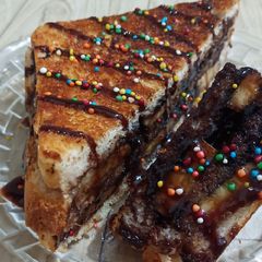 Chocolate Banana Sandwich Recipe A picture of Chocolate Banana Sandwich Recipe.