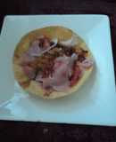 Tostadas pobres de jamón a la ranchera