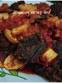 Foto resep Dendeng resep ibu (dendeng lambok)