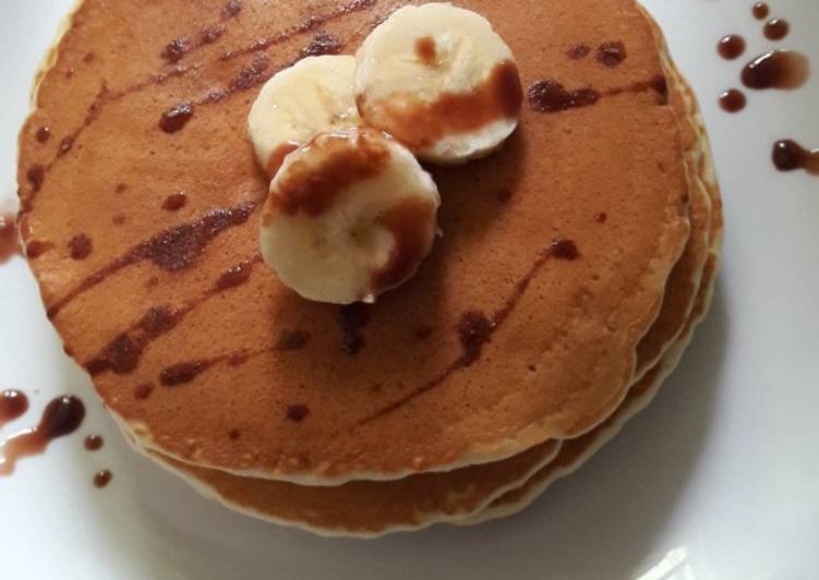 Les Meilleures Recettes de Des pancakes banane raisin sec
