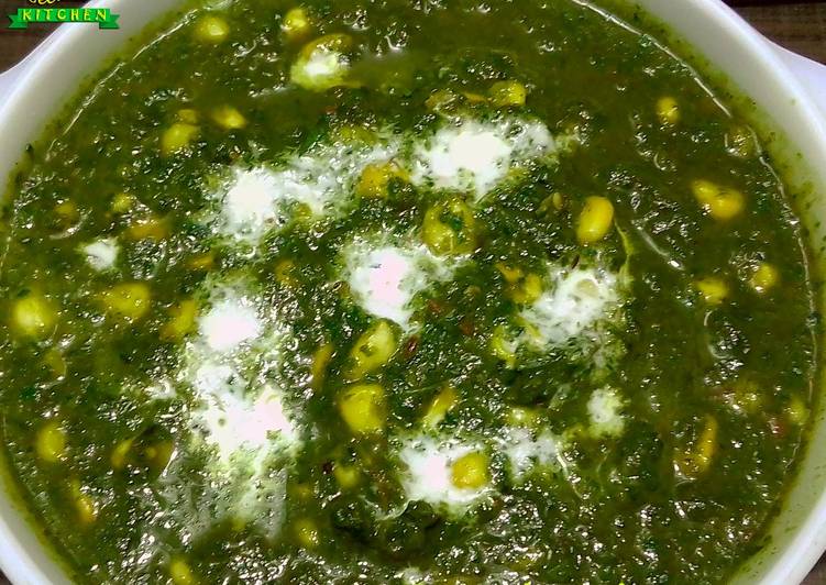 Steps to Make Speedy Corn Palak Recipe I Corn Spinach Recipe I Palak Corn Recipe
