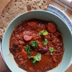 A picture of Vegan chilli.