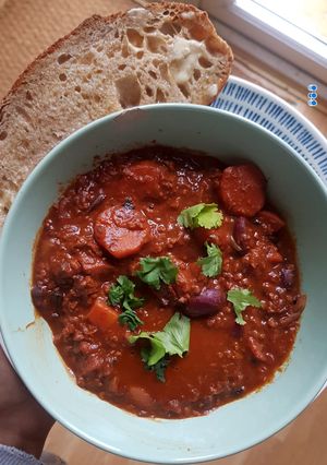 A picture of Vegan chilli.