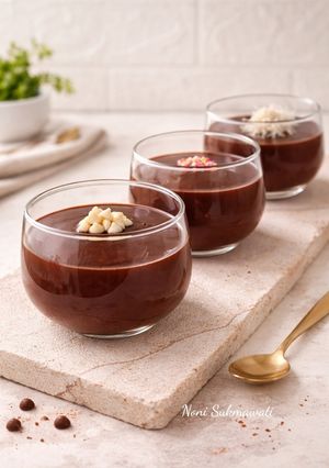 Foto resep Puding Coklat ala Turki (Kakaolu Puding)