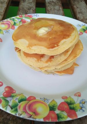Foto resep Coconut Buttermilk Pancake