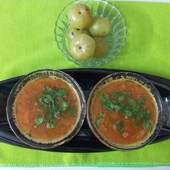 A picture of Amla Rasam.