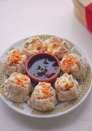 Foto resep Dimsum Siomay Ayam Udang Wortel Frozen