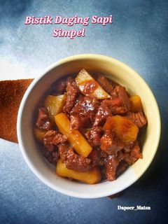 Foto resep 362. Bistik Daging Sapi Simpel