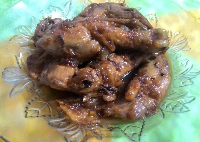 Ayam kecap tumbar buat balita