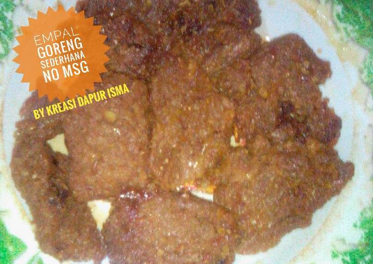 Resep Empal Goreng Sederhana, Bikin Ngiler