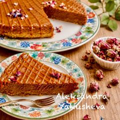 A picture of No-Bake Chocolate and Orange Tart.