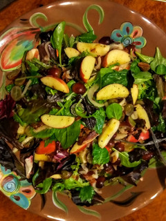 A picture of Bacon apple cider salad.