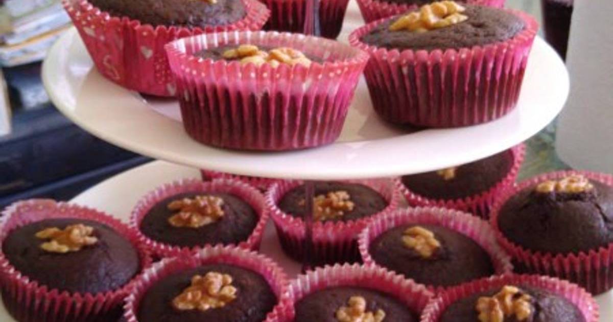 Cupcakes Veganos De Chocolate Receta De Vic Ottati 🌱 Cookpad 2365