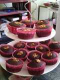 Cupcakes veganos de chocolate