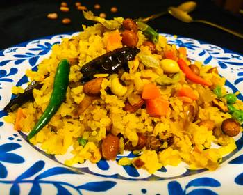 The New Way Prepare Recipe Poha Home Style