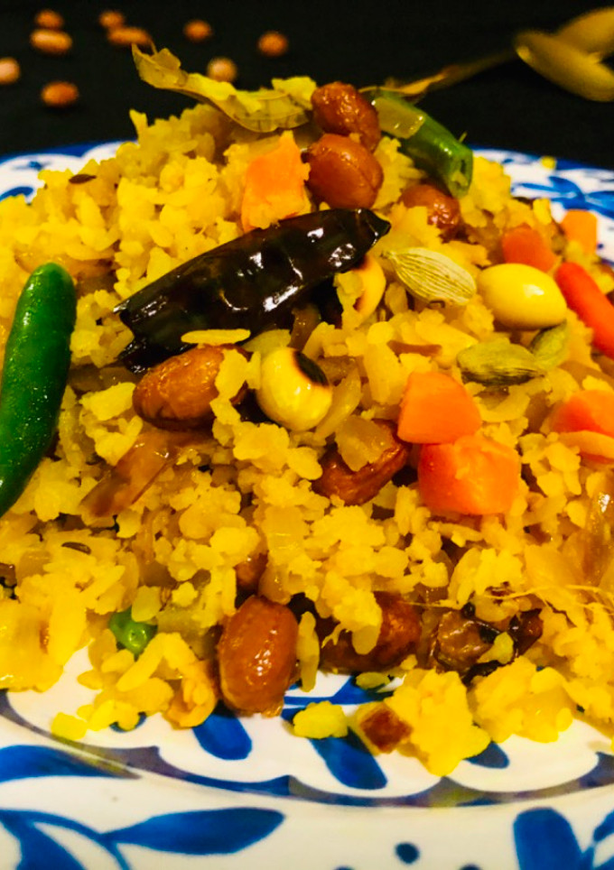 A picture of Poha.