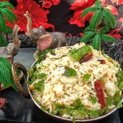 A picture of Curd Rice (Daddojanam) Kerala Style.