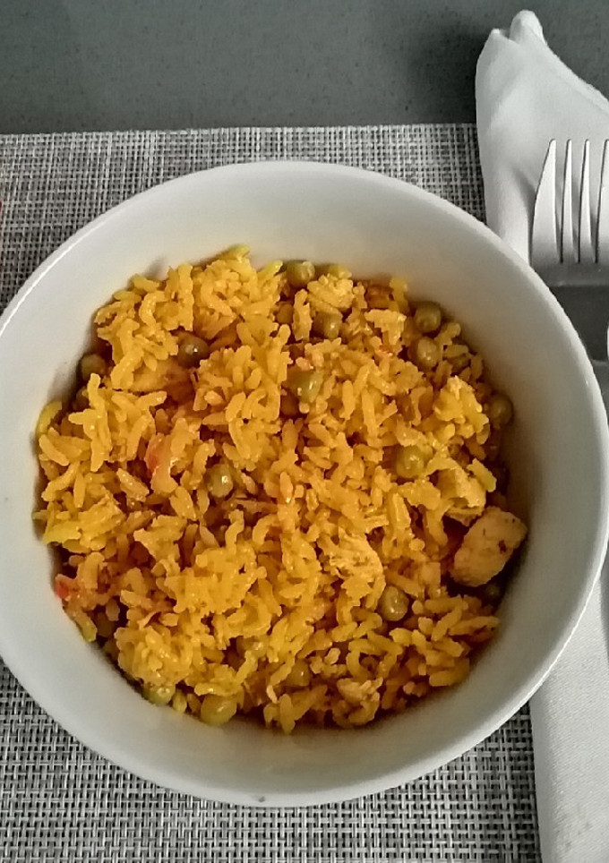 Una foto de Arroz con Pollo