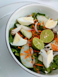 A picture of Simple salad.