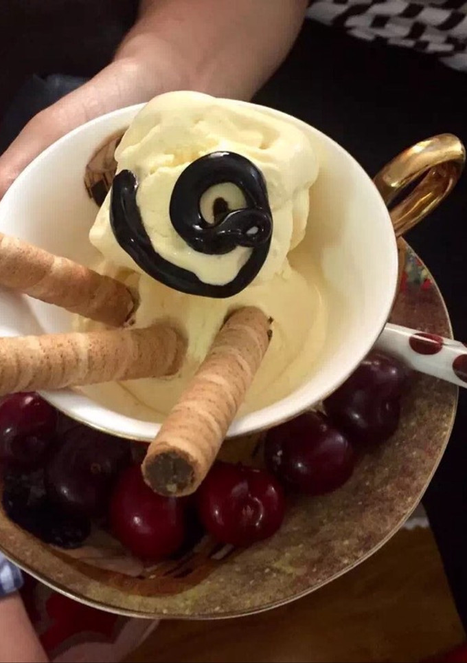 Una foto de Postre