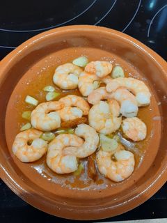 Una foto de Gambas al ajillo en 2 min