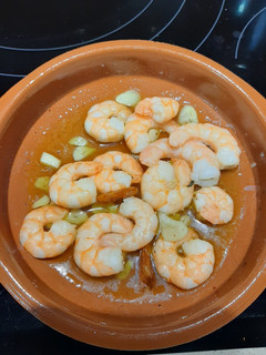 Una foto de Gambas al ajillo en 2 min