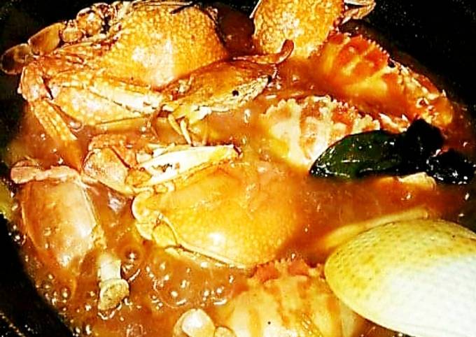 Kepiting Saus Padang