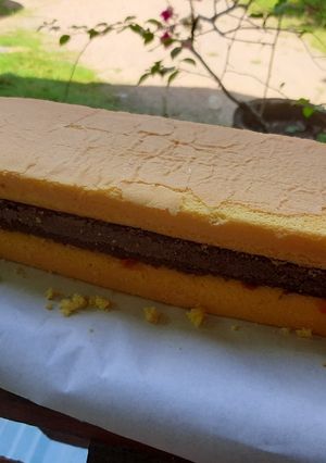 Foto resep 17. Lapis surabaya versi ekonomis 4 telur