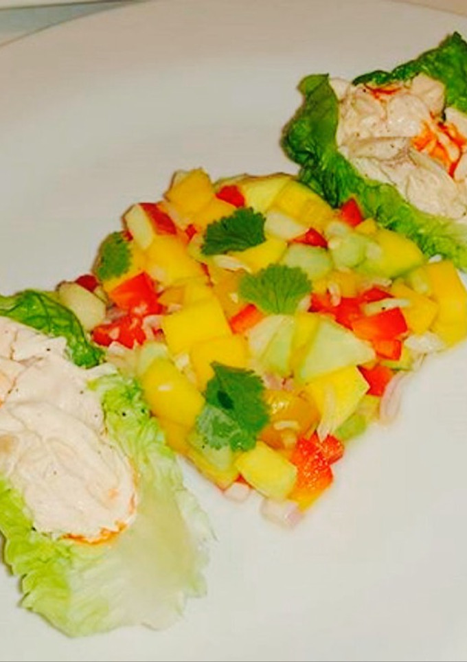 A picture of Mango Salsa.