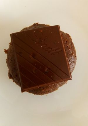 Foto di Lavacake con cuore di cioccolato