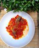 Ikan panggang sambal nyuss (menu diet no hambar)