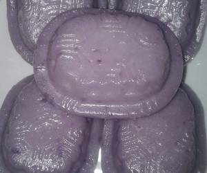 Resep Unik Kue ku / kue tok ubi ungu isi kacang hijau Ala Warteg