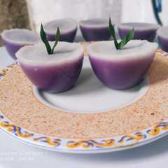 Kue talam Ubi ungu রেসিপির প্রধান ছবি