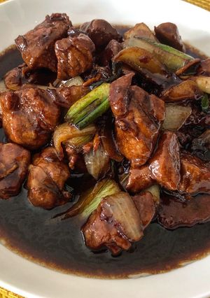 A picture of Babi Kecap - Sweet Soy Pork.