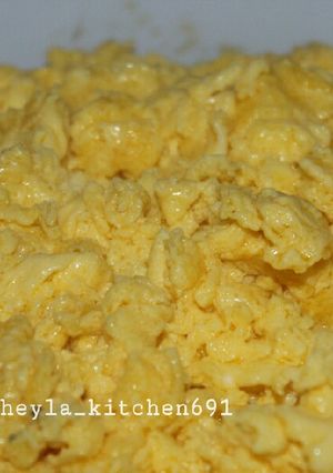 Foto resep Scrambeled egg mcd 100% autentic